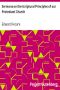 [Gutenberg 52714] • Sermons on the Scriptural Principles of our Protestant Church